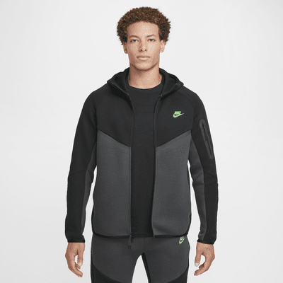 Nike tech fleece hoodie olive green best sale